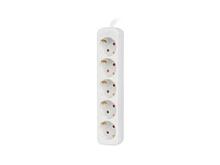 Pikendusjuhe Lanberg PS0-05F-0150-W, 5 pistikut, 1.5 m, valge