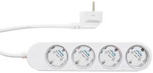 Nutikas pikendusjuhe Shelly Power Strip 4 Gen4, 12A, valge