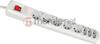 Pikendusjuhe ActiveJet APN-8G/3M-GR, 8 pistikut, 3 m, hall