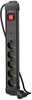 Pikendusjuhe Lanberg SP1-05F-0500-BK, 5 pistikut, 5 m, must