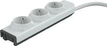 Pikendusjuhe Allocacoc 10013/PSMDFR, 3 pistikupesa, 1 m, valge
