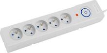 Pikendusjuhe Armac Z5, 5 pistikut, 3 m, hall