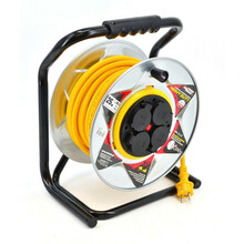 Pikendusjuhe trumlil Awtools AW70262, 25 m, kollane, 16A, 3680W, IP44