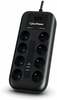 Pikendusjuhe Cyber Power Tracer III P0820SUF0-FR, 8 pistikut, 1.8 m, must
