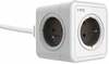 Pikendusjuhe Savio PC-02, 5 pesa, 1.5 m, valge