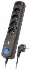Pikendusjuhe Lestar LV-530W, 3 m, must