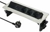 Pikendusjuhe Electraline 62570, 3 pistikupesa + 2 USB, 2 m