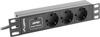 Pikendusjuhe Lanberg PDU-03F-0200-BK, 10 pistikut, 2 m, must