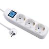 Pikendusjuhe Electraline 62010, 3 pistikupesa, 1.5 m