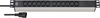 Pikendusjuhe Brennenstuhl Alu-Line 19 1390007112, 12 pistikupesa, 2 m, must/hõbe