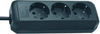 Pikendusjuhe Brennenstuhl Eco-Line 1158620015, 3 pistikut, 1,5 m, must