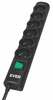 Pikendusjuhe Ever Optima T/LZ08-OPT030/0000, 6 pistikut, 3 m, must