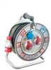 Pikendusjuhe pooliga Pawbol REEL RR5X2.5.35M.1X16A.2X16A/5P, 3 pistikut, 35 m