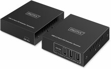 USB 3.2 Gen1 CAT pikendusadapter Digitus DA-73121, 4 porti (3x USB-A, 1x USB-C), 100 m