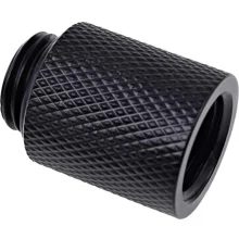 Alphacool Eiszapfen pikendus 20 mm G1/4, must, 17256