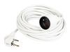 Pikendusjuhe Blow PR-160, 1 pesa, 10 m, valge