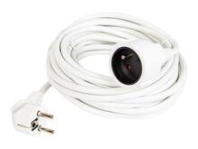 Pikendusjuhe Blow PR-160, 1 pesa, 10 m, valge