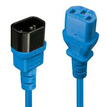 Pikendusjuhe Lindy 30472, IEC C14 - C13, 2 m, sinine
