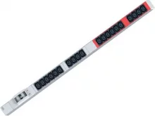 Pikendusjuhe Bachmann 800.0119, 20 pistikut, 3 m, hõbe
