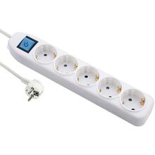 Pikendusjuhe Electraline 62052, 5 pistikut, 3 m