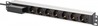 Pistikupesa pikendusjuhe Digitus DN-95439, 7 pistikut, 4000 W, 1U, alumiinium, must