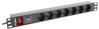 Pikendusjuhe Lanberg PDU-07F-0200-BK, 7 pistikut, 2 m, must