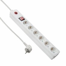 Pikendusjuhe Electraline 62088, 6 pistikut, 3 m