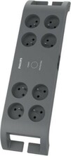 Pikendusjuhe Philips SPN3180A/60, 8 pistikupesa, 2 m, hall