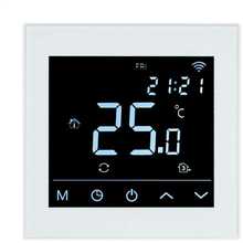 Termostaat Heat Com As HC91, Wi-Fi, valge