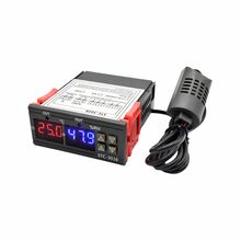 Elektrooniline temperatuuri ja niiskuse kontroller STC-3028, 230 V