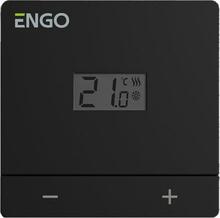 Juhtmega termostaat Engo EASY, 230 V, must