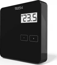 Juhtmevaba ruumitermostaat Tech R-8B, must
