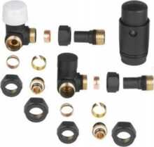 Termostaat Invena Axial, must