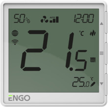 Termostaat Engo EFAN, Wi-Fi, 230 V, valge