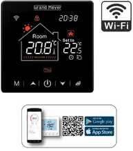 Programmeeritav termostaat Grand Meyer SN-20, 16 A, 230 V, Wi-Fi, valge