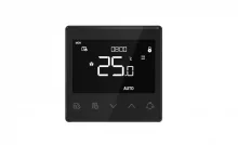 Nutikas termostaat Fibaro Nice Warm-Control E, must