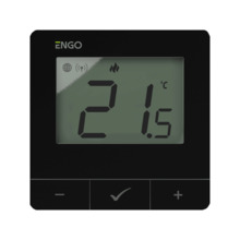 Pealispidine termostaat Engo E25-BATB, ZigBee 3.0, must