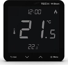 Toa termostaat Tech Sterowniki R-S3, must