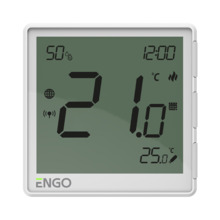 Juhtmega termostaat Engo EONE, Zigbee, valge