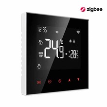 Nutikas boileri termostaat Avatto ZWT100, 3 A, Zigbee, valge/must