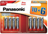 Patareid Panasonic LR6PPG/16B, AA, 1.5 V, 16 tk