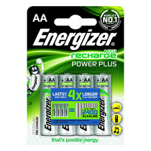 Laetavad patareid Energizer AA/HR6, 2000 mAh, Ni-MH, 4 tk