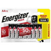 Patareid Energizer Max AA, 12 tk