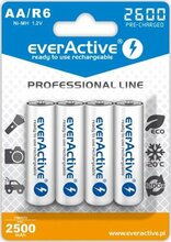 Akud Everactive EVHRL6-2600, AA, 2600 mAh, 4 tk