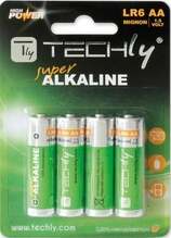 Patareid Techly LR06 AA, 4 tk