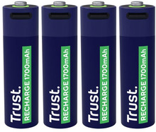 Laetavad patareid Trust AA, 4 tk, USB-C