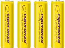 Laetav aku Esperanza EZA104Y AA, 2000 mAh, 4 tk