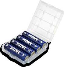 Laetav aku Xtar AA, 1.5V, 2500 mAh, 4 tk + karp