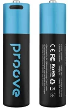 Akud Proove AA 2400mWh, 2 tk, must