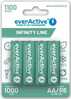 Laetavad patareid Everactive R6 AA, 1100 mAh, 4 tk